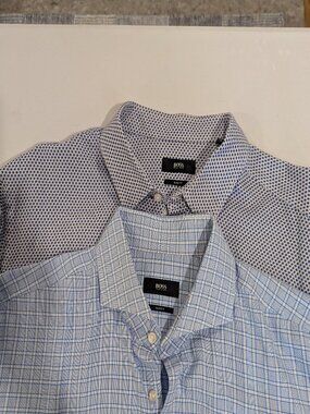 Hugo Boss Slim Fit Dress Shirt Bundle Sz 17